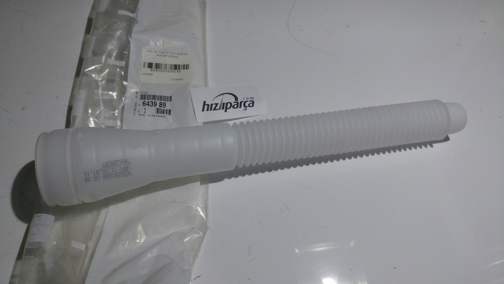 P307 Su Fıskiye Depo Borusu 6439.89 Orjinal