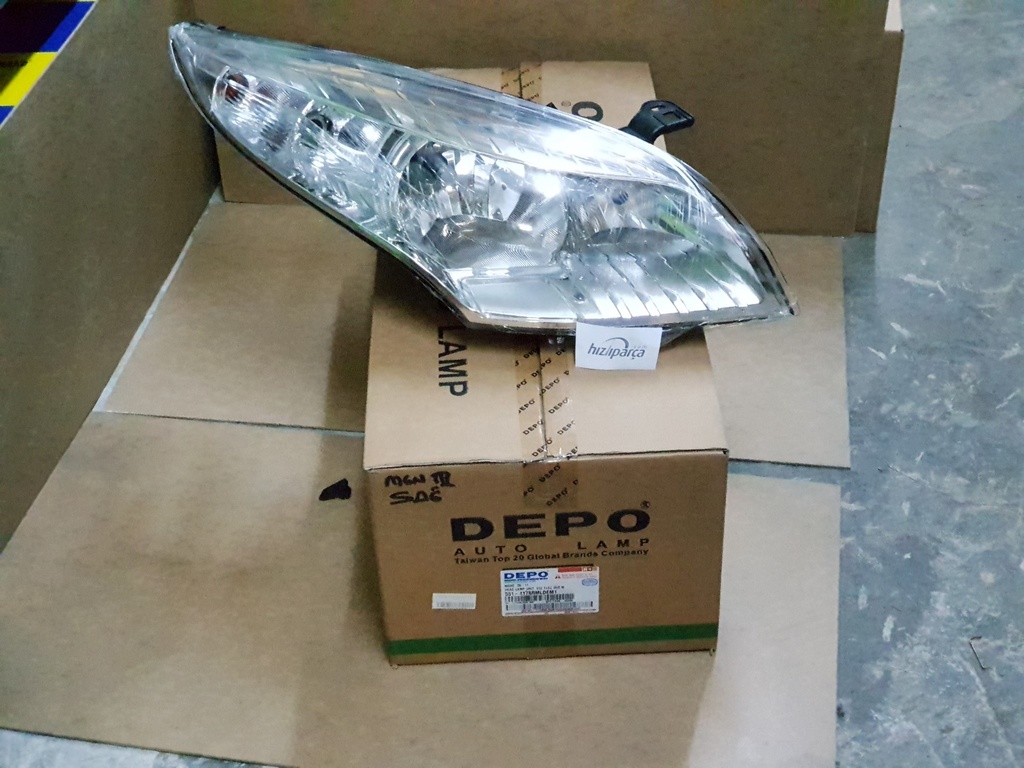 Megane 3 2008- Komple Far Sağ 260108719R