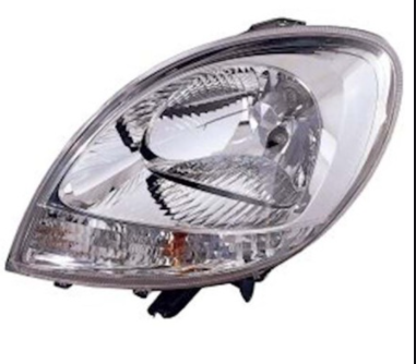 Kango 2003-2008 Komple Far Sol Beyaz 7701069086
