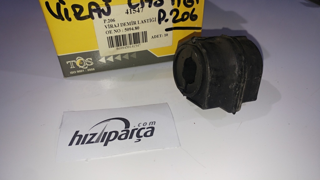 [UCAL 41547] P206 96-09 Viraj Demir Uç Lastiği 5094.80