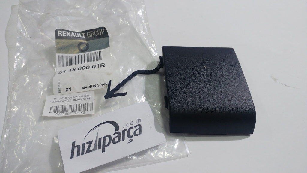 Megane 3 Ön Tampon Çeki Demir Kapağı 511800001R Mais