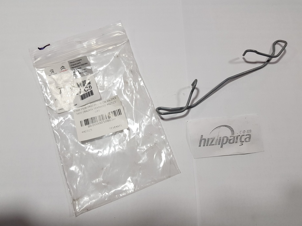 P308 P508 P407 P5008 Ön Kaliper Yayı (Balata Sekmanı) 9834700280 Orjinal