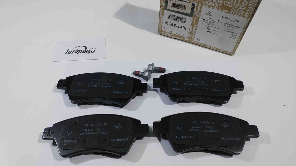Megane 2 1.5D 1.6 16V Ön Balata 410601241R Mais