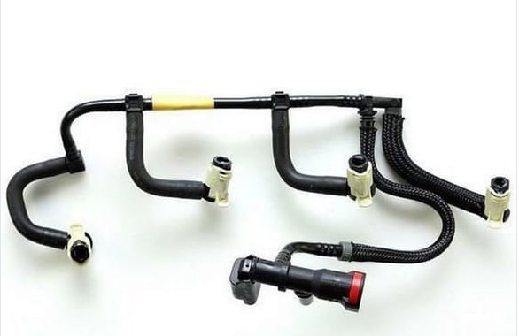 [166712745R] Clio 4 Captur Fluence Megane 4 Duster Mazot Enjektör Geri Dönüş Borusu (Hortumu) 166712745R Orjinal