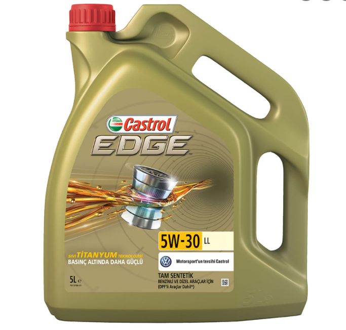 Castrol Motor Yağı Edge 5W30 5Lt ( Partikül Filtreli Araçlar)