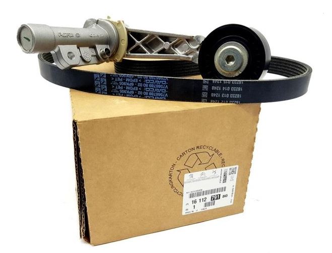 P207 P307 1.6 16V Alternatör Kayış Kiti (6Pk905) 1611279180 Orjınal (Icınde 1611425480 5750.Rg)