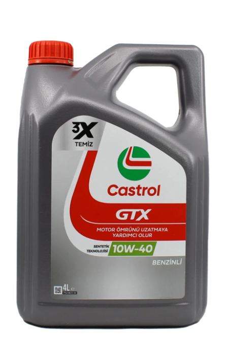 Castrol Motor Yağı 10W40 C GTX 4 Lt