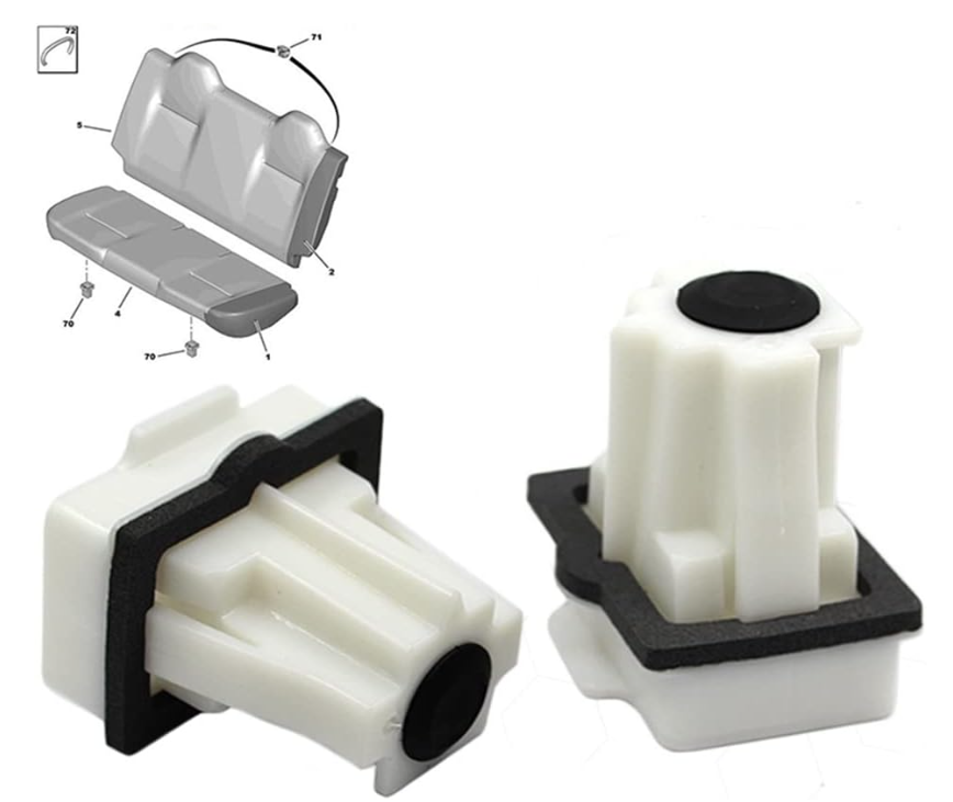 P301 C-Eleyse Arka Koltuk Plastiği 1609267180 Orjinal