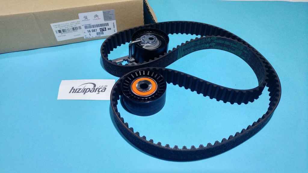 P308 208 C3 C5 2010- 1.4Hdi Euro5 139 Diş Egzantirik Kiti ( Triger Seti ) 1608747680 Orjinal