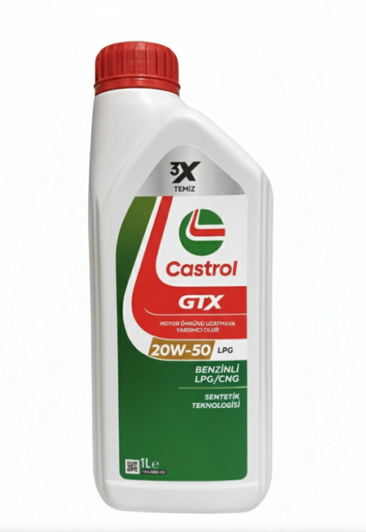 Castrol Motor Yağı 20W50 C GTX LPG 1LT