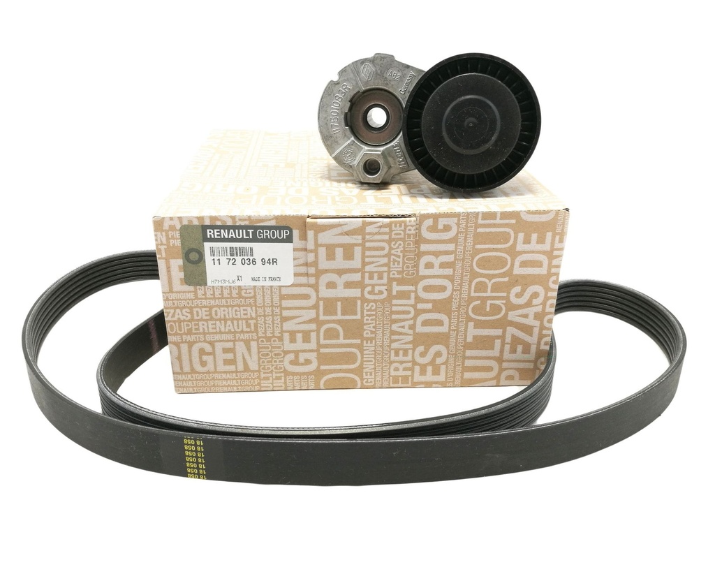Clio Kango Megane 1.5 16 16V Alternatör Kayış Kiti (8200821813-117509654R) 117203694R Orjinal