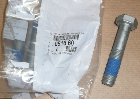 Krank Kasnak Civatası Volan Civatası P206 P301 P307 Tepee C2 C3 P301 C-Elyse 0516.60 Orjinal
