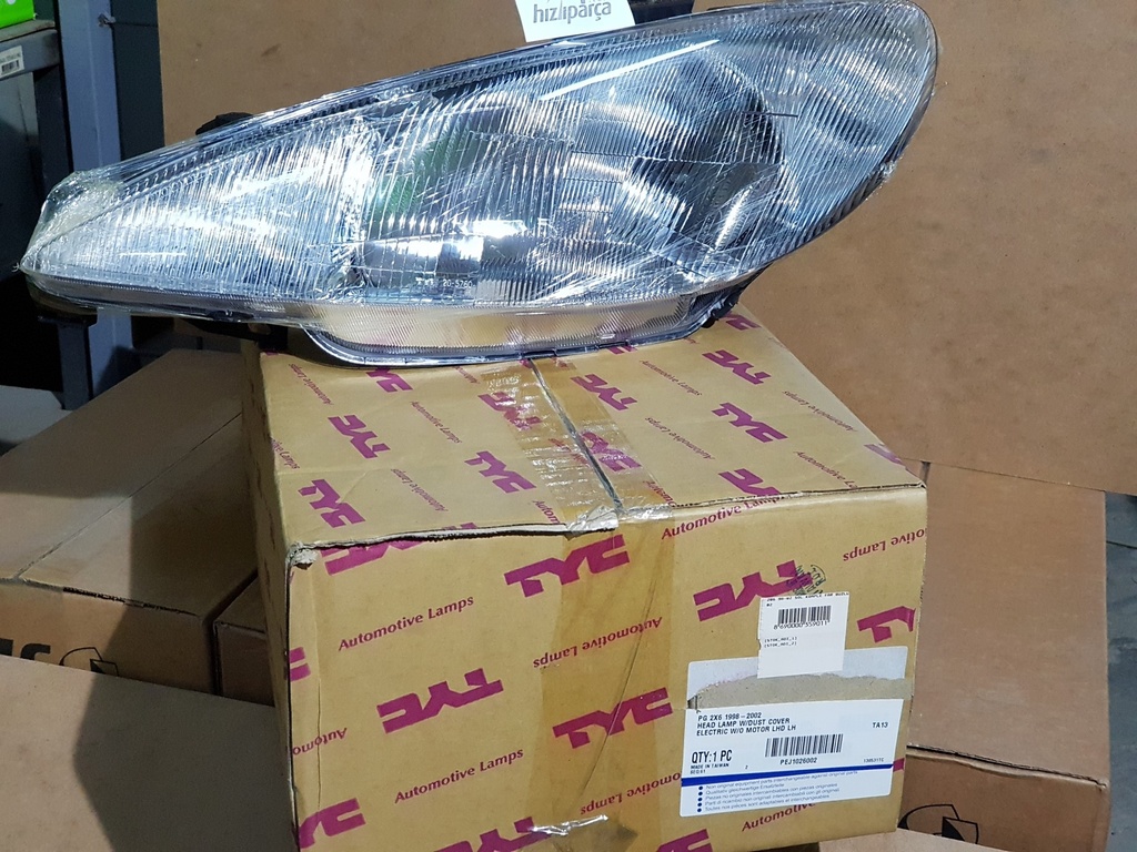 P206 (98-02) Sol Komple Far Buzlu Pej1026002