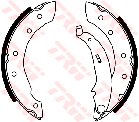 Clio Laguna Symbol P206 P306 Saxo Logan Arka Balata ( Kampana ) 7701206962