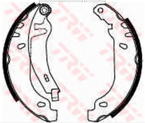 R21 Manager Clio Twingo (90-98) Arka Balata 7701202542 7701204268