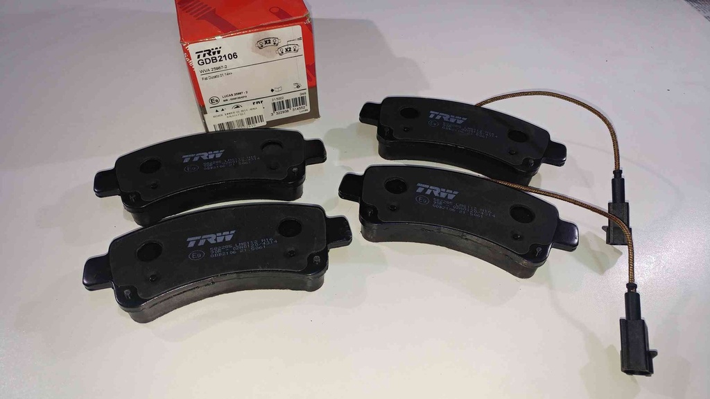 Boxer Jumper Ducato 3 2014- Arka Balata Fişli 77367094