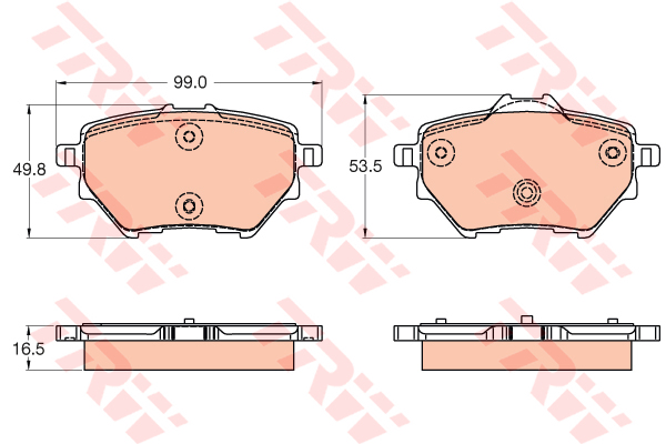 P308 C4 2013- Arka Balata 268 Mm 1609000680