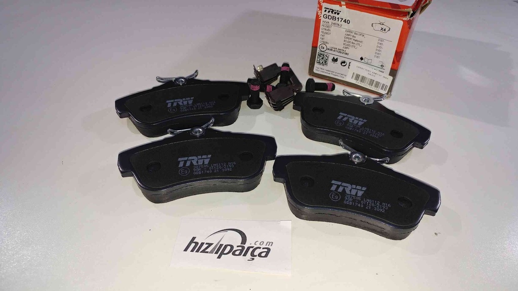 [TRW GDB1740] Expert Tepee Jumpy 07- Arka Balata 4253.67