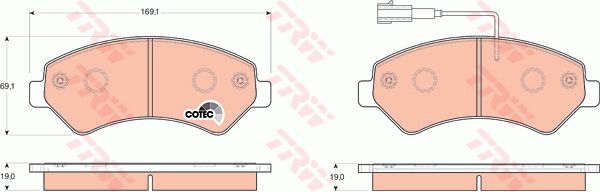 Boxer Jumper Ducato 3 2005- Ön Balata Ç.G 4253.75