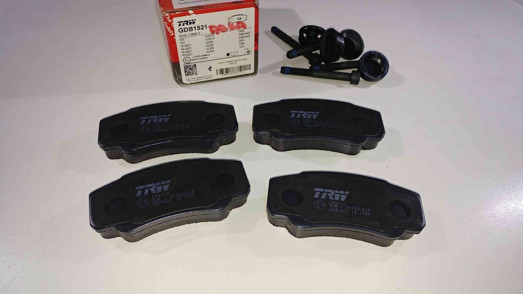 Boxer Jumper Ducato (94-05) Arka Balata 4252.56
