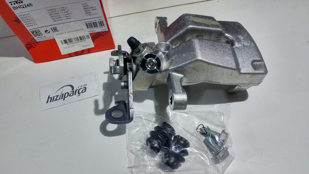 [TRW BHQ245] Megane 2 Arka Kaliper Sol 7701207693