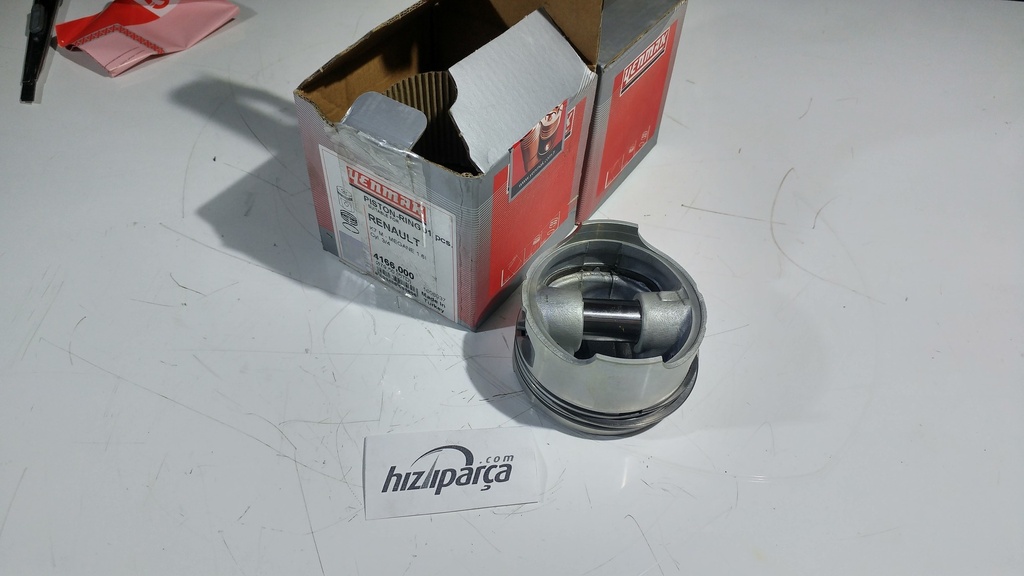 [YENMAK 4166-STD] R19 Megane 1 1.6 8V Piston Segman Std 3.4 Silindir (2 Adet)