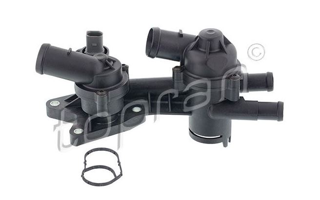 [TOPRAN 116594001] Golf Passat Audi A3 Leon 07-15 Termostat Komple 03C121111T