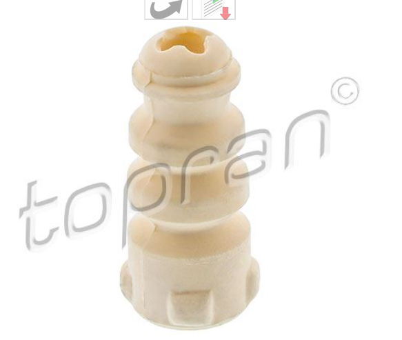 [TOPRAN 109989001] Amortisör Süspansiyon Takozu Polo 02-15 Cordoba 02-09 İbiza 02-10 Fabia 00-10 6Q0512131B