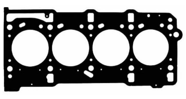 [SUPSAN S0082006] Doblo Albea Punto 1.3 Mtj Silindir Kapak Contası Skc Çelik 1 Delik 0.72 Mm 55209070