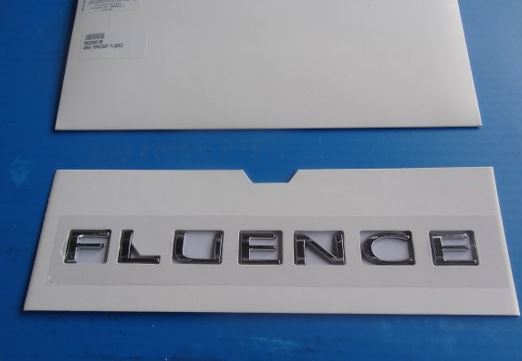 [YAZI 908890019R] Fluence Yazı Arka ( Fluence ) 908890019R