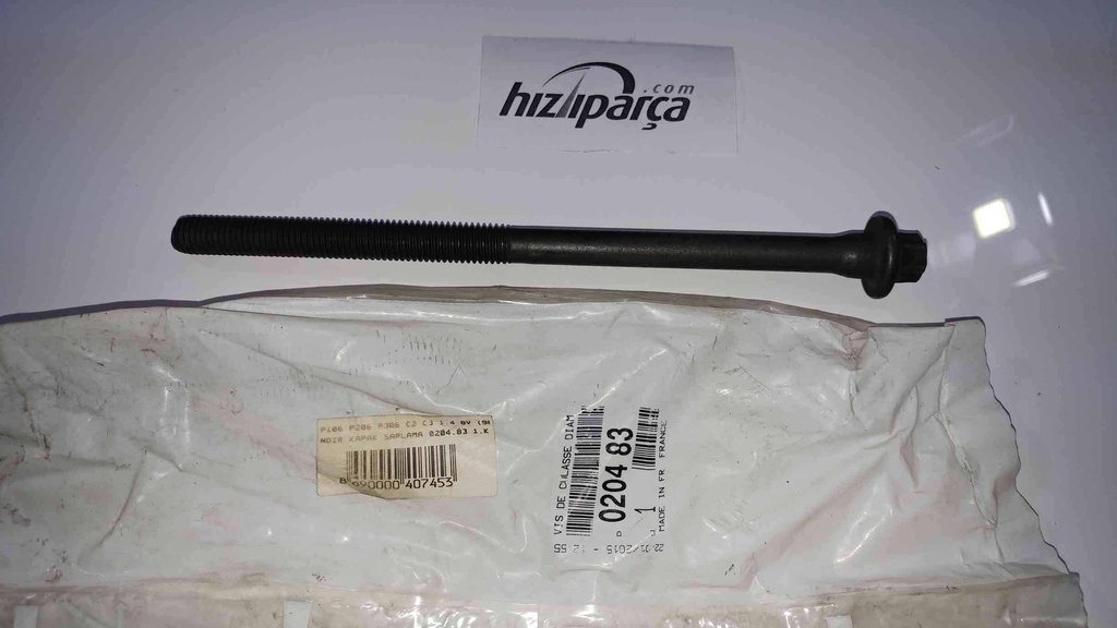 [ST03400] P106 P206 P306 C2 C3 1.4 8V (96-10) Silindir Kapak Saplama 0204.83 Orjinal