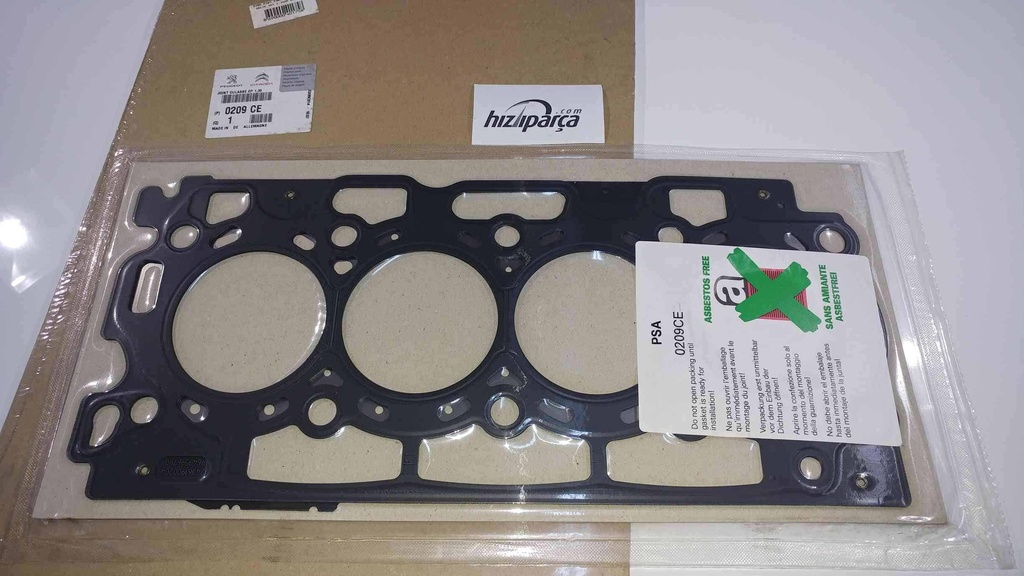 P206 P207 P307 Tepee C3 C4 1.6 Hdi Dv6 1 Delik Skc Silindir Kapak Conta 1.35Mm 0209.Ce Orj