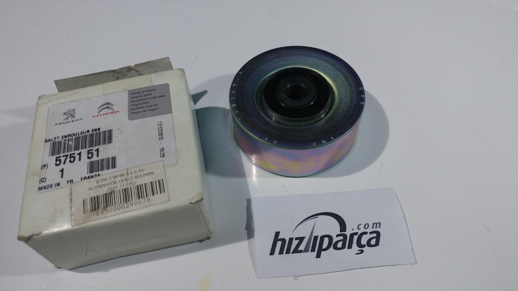 [ST02922] P206 ( 98-06 ) 1.6 8V Alternatör Gergi Rulmanı 5751.51 Orjinal