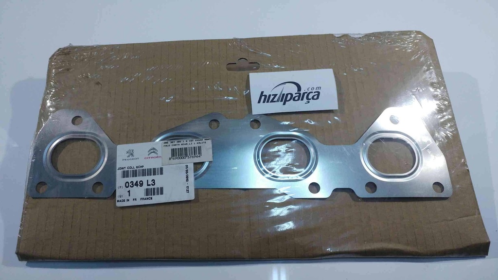 P206 P306 P307 C2 C3 1.6 16V (98-13) Egsoz Manifold Conta 0349.L3 Orjinal