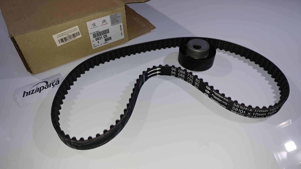 P206 P306 P307 C2 C3 C4 1.6 8V Egzantirik Kiti ( Triger Seti ) 101 Diş 0831.Q5 Orjinal