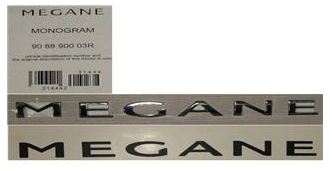 Megane 3 Arka Yazı (Megane)