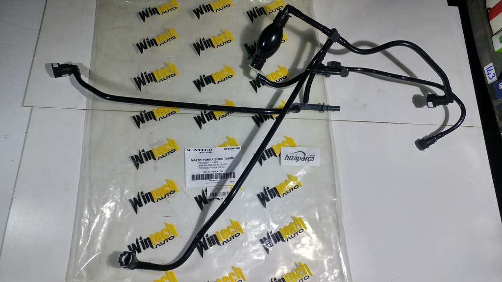 [WINTECH 500109] P206 Plus Bipper 1.4 Hdi Yakıt Borusu (Hortumu) 1574.T0