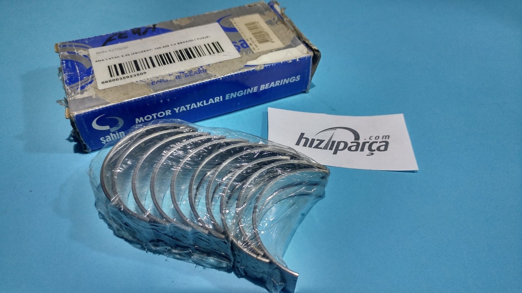 P206 P207 P307 C2 C3 C4 1.4 8V 16V (98-13) Ana Yatak 0.30