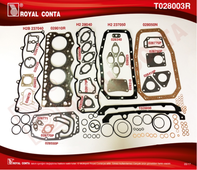 Master Boxer Jumper (98-03) 2.8 Motor Takım Conta Skcsiz Keçesiz