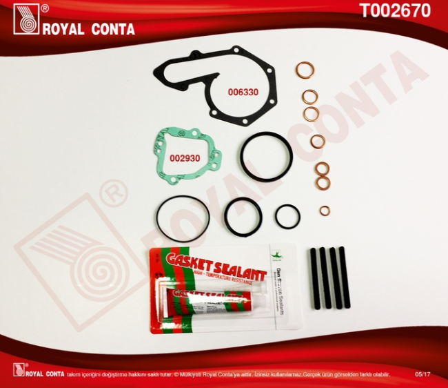 [ROYALT002670] R11 Flash 1700 Alt Takım Conta