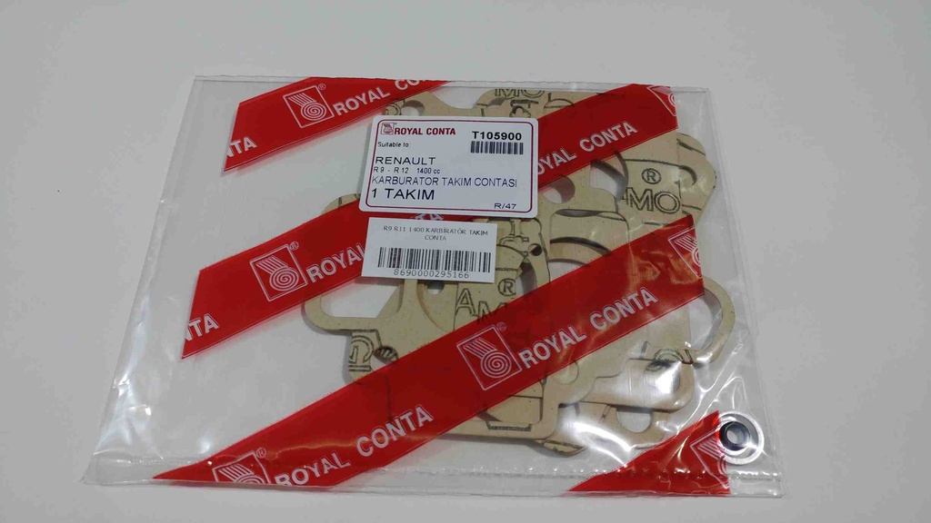 [ROYAL 105900] R9 R11 1400 Karbüratör Takım Conta