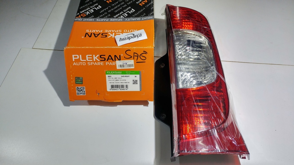 [PLEKSAN 6952] Bipper Nemo Fiorino Sağ Stop 08- ( Bagaj Tek Kapı ) 1368249080