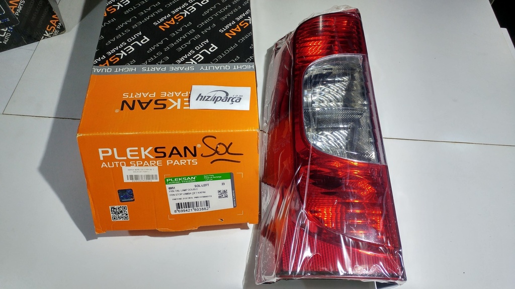 [PLEKSAN 6951] Bipper Nemo Sol Stop 08- ( Bagaj Çift Kapı ) 1353206080