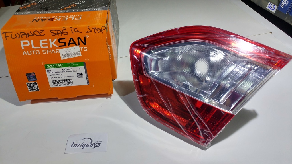 [PLEKSAN 3802] Fluence Stop Sağ İç 265500038R