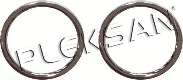 [PLEKSAN 3636-R] Clio 4 Symbol Logan Sandero Sis Far Kapak Nikelajı Sağ