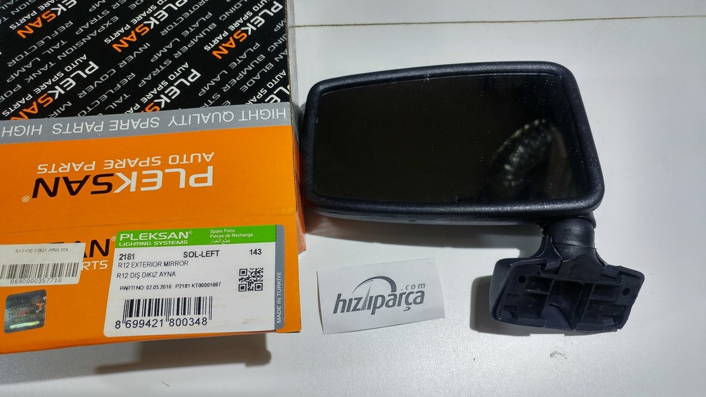 [PLEKSAN 2181] R12 Dış Dikiz Aynası Sol 7702131232