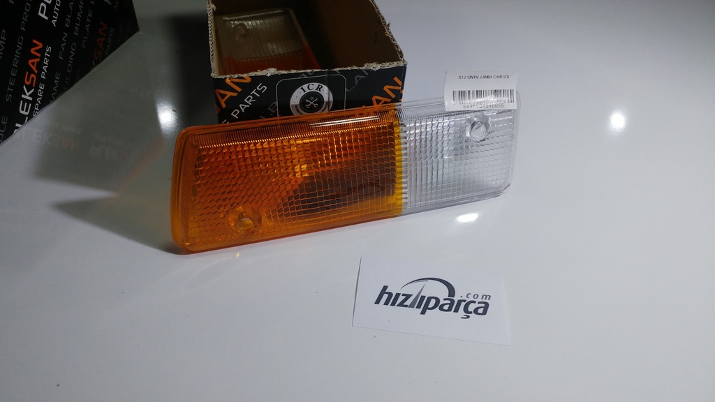 R12 Sinyal Lamba Camı Sol