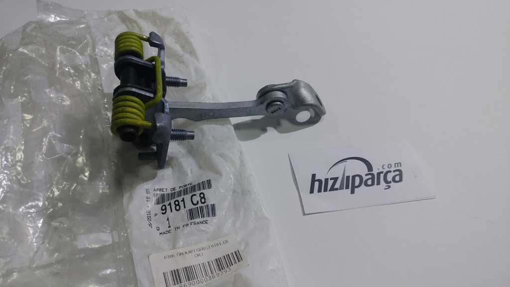 P206 Ön Kapı Gergi 9181.C8 Orjinal