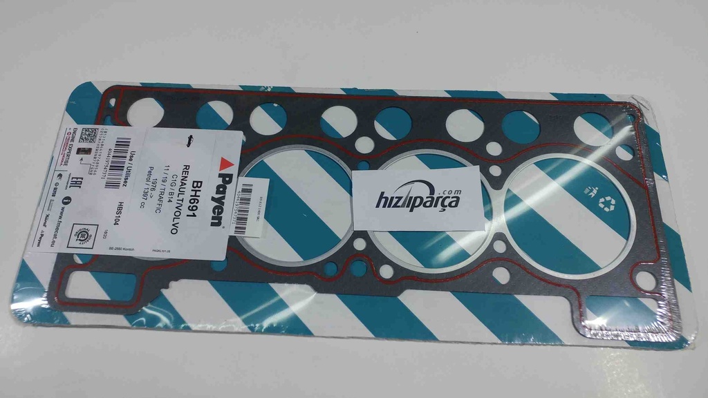 [PAYEN BH691] R9 R12 1400 Silindir Kapak Contası Skc