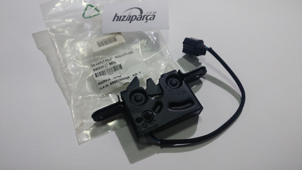 Megane 3 Fluence Master Kaput Kilidi Kablolu